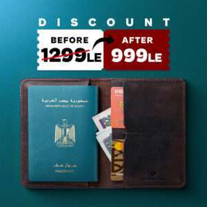 Chancellor Passport Wallet - Dark Brown